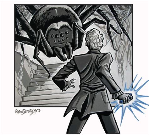 Planet Of The Spiders By Rainesz On Deviantart Doctor Who Art Doctor
