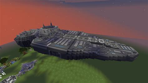 Spaceship In Minecraft That I Built Minecraft