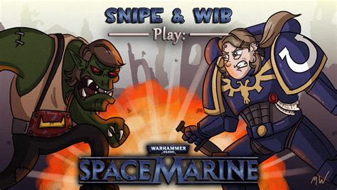 Space Marine Title Card By Wibblethefish On Deviantart