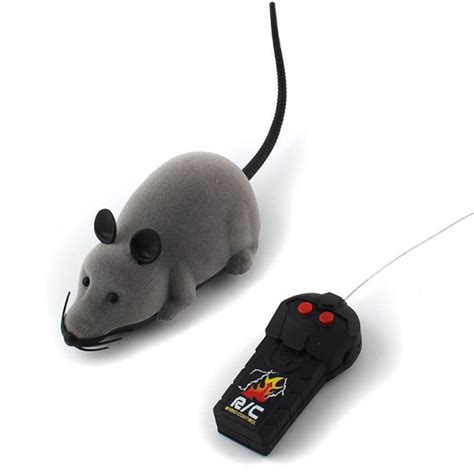 Zedwell Rotated Rat Toy For Cats Funny Wireless Electronic Remote