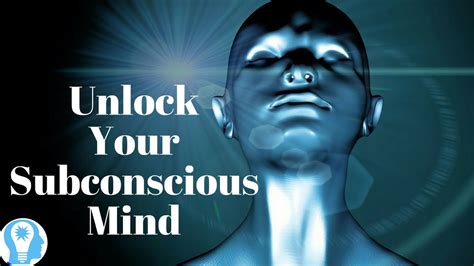 The Key To Unlocking Your Subconscious Mind Law Of Attraction Youtube