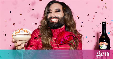 drag icon conchita wurst announced as baileys eurovision ambassador gcn