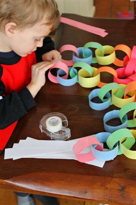 Spring Paper Rainbow Fine Motor Activities For Kids Preschool Arts