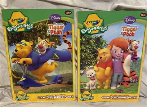 Disney My Friends Tigger Pooh Giant Coloring Books Books X
