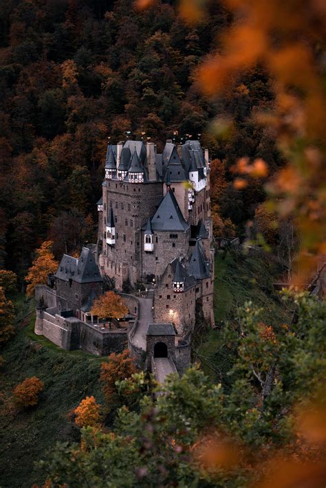 Itap Of A Famous German Castle In Autumn Itookapicture