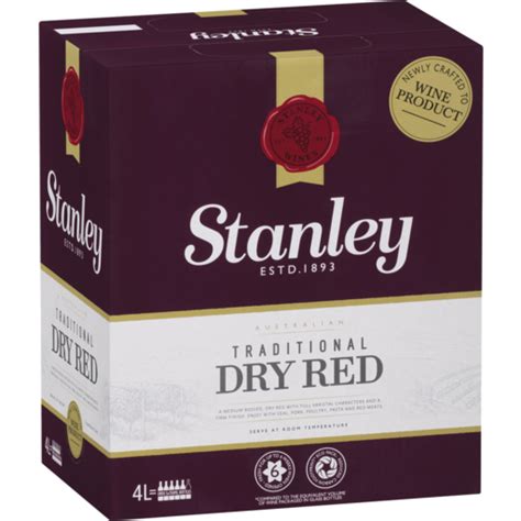 Stanley Traditional Dry Red Wine 4l Friends Liquor