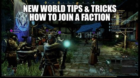 New World How To Join A Faction Officialpanda