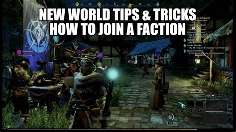 New World How To Join A Faction OfficialPanda