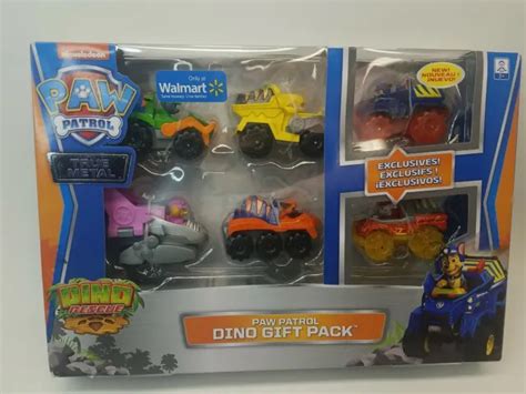 Paw Patrol True Metal Dino Rescue T Pack Of 6 Collectible Die Cast