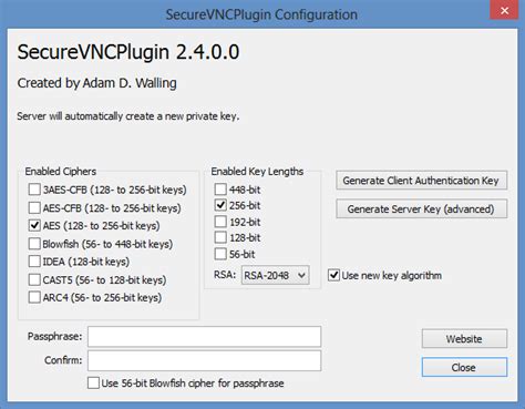 Installing An Encryption Plugin For Ultravnc