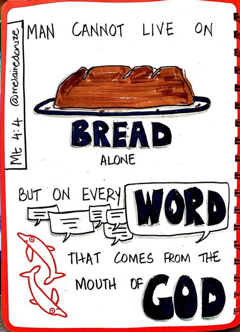 Man Cannot Live On Bread Alone Bread Canning Words