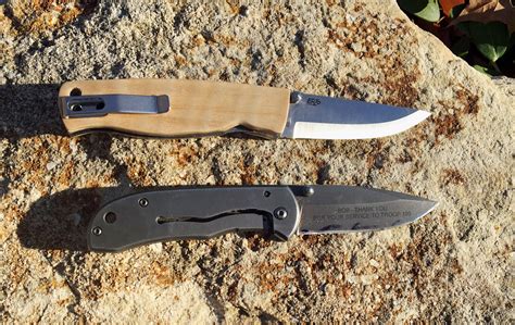 A Very Cool Scandi Grind Pocket Knife — Backpacking Technology