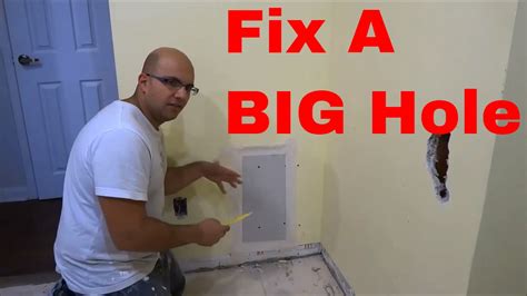 Patching A Large Hole In Drywall