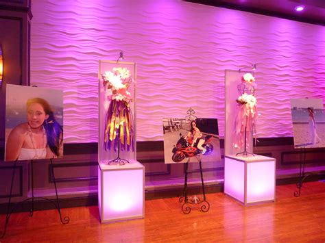 Sweet 16 Fashion Glamour Vogue Theme Party Decor Lighting Dress Forms Pictures At Lombardos A