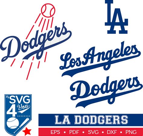 Download Dodgers La Clipart Free Tideas Transparent Png - Angeles png image
