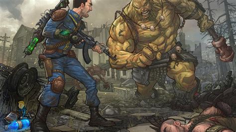 Wallpaper Fallout 3 Super Mutant Behemoth Hd Widescreen High