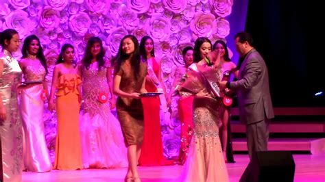 Pacific Miss Asian American Pageant Finale Crown Youtube