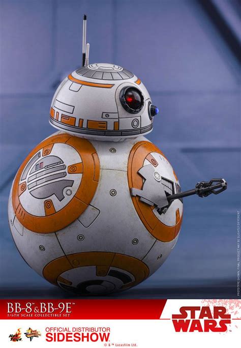 Hot Toys Bb 8 And Bb 9e Star Wars The Last Jedi Sixth Scale Figure Set