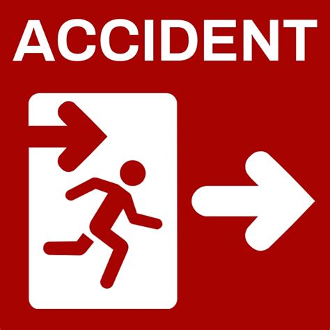Accident Sign Template Postermywall