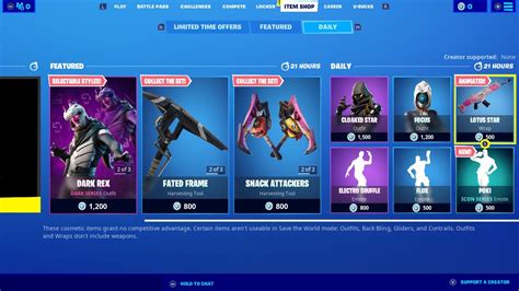 Fortnite Whats In The Daily Item Shop Today Esports Easy