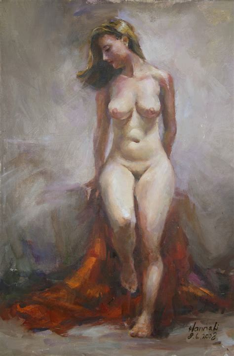 Nude Figure Painting Hanna Li