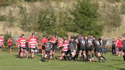 Shocking Mass Brawls Erupt During Welsh Rugby Match As Investigation Launched Into Chaotic
