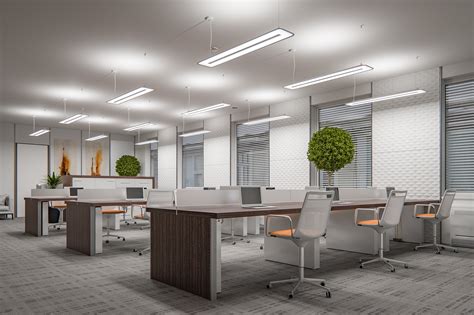 3d Office Product Visualization For Led Philips Lights