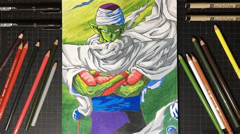 In the united states, the manga's second portion is also titled dragon ball z to prevent confusion for younger. Drawing Piccolo Dragon Ball Z | Beq Art - YouTube