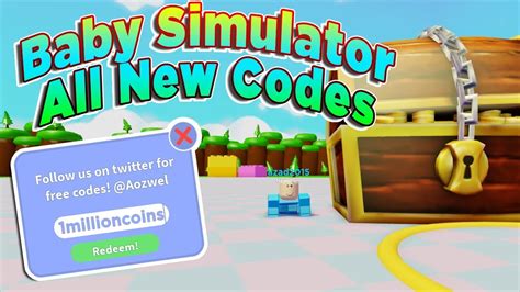 All New Codes Roblox Baby Simulator Youtube