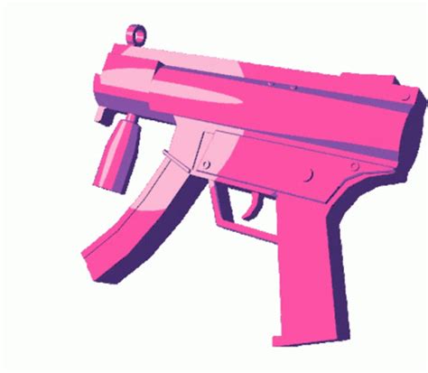 Gun Uzi Gun Uzi Pinkuzi Discover Share Gifs Cyber Aesthetic Sexiz Pix