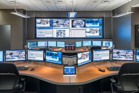 Showpiece Security Operations Center With Turn Key Audio Visual System