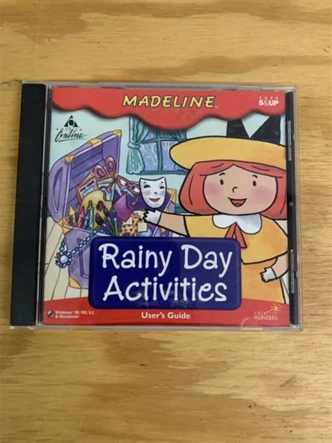 Creative Wonders Madeline Rainy Day Activities Pc Windows And