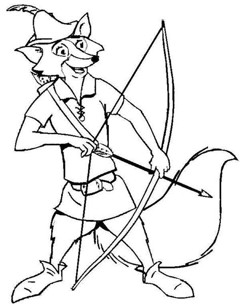 Dibujos de Robin Hood 133080 Películas de animación para colorear y