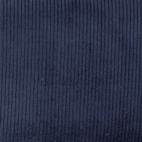 Velvet Flushcorduroy Fabric Navy Blue X10cm Perles And Co