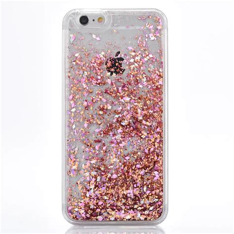 Luxury Dynamic Liquid Glitter Sand Quicksand Star Cases Capa For Iphone