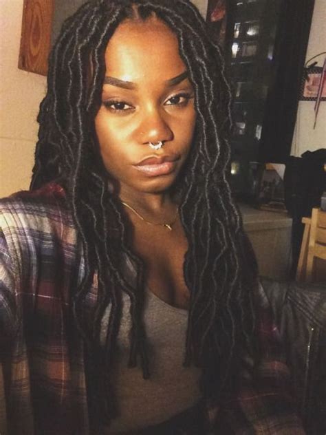 Blackhaiirstyles Hey Sweet Lady Meh Faux Locs Natural Hair Styles For