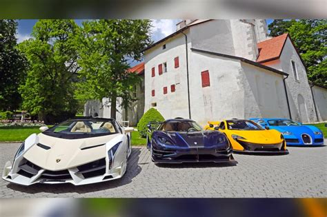 Politicians Seized Supercar Collection To Be Auctioned Off For Charity