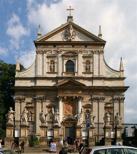 Towarzystwo jezusowe założone w 1534 r przez ignacego lojolę skupiało ludzi wszechstronnie wykształconych a różniący go od innych zakonów ślub bezwzględnego posłuszeństwa papieżowi. File:Kraków - Kościół pw. Św. Piotra i Pawła 01.jpg ...