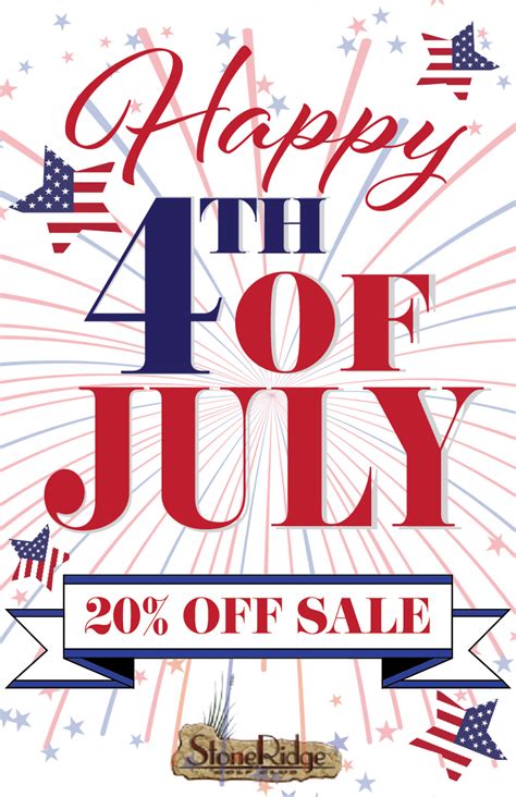 4th Of July Poster Art And Business Designs