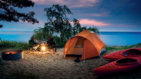 Summer Camping Wallpaper