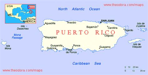 Maps Of Puerto Rico Puerto Rican Flags Maps Economy Geography