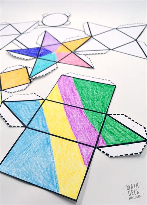 Free Printable 3d Shapes