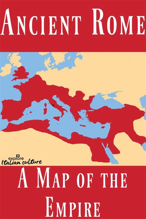 A Map Of Ancient Rome Roman Empire Map Ancient Rome Ancient
