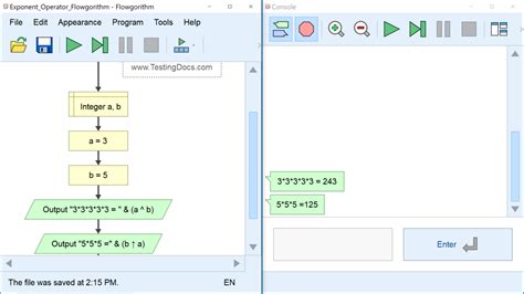 Flowgorithm Operators Testingdocs Com