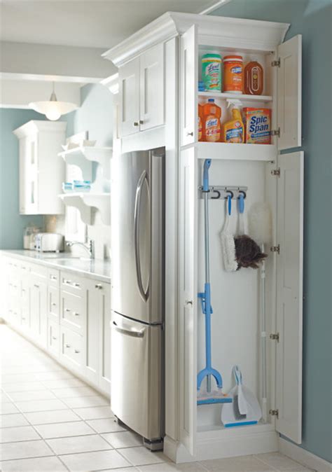 Press enter to collapse or expand the menu. Utility Organizer Cabinet - Traditional - Kitchen - by ...