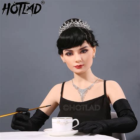 Cosplay Hepburn Real Silicone Sex Doll Celeb Cougar Metal Skeleton Silicone Sex Doll Realistic