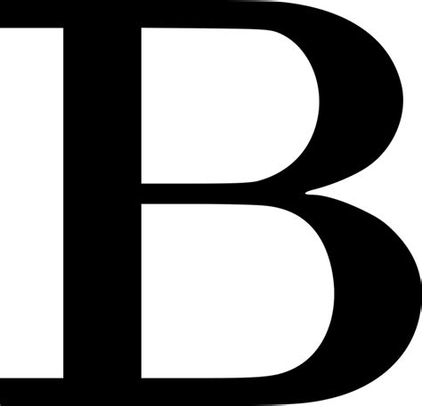 B Letter Logo Png Free Transparent Png Logos