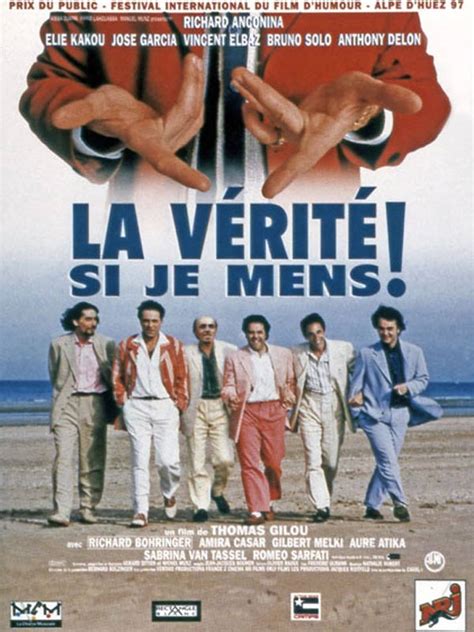 Vous vous contentez de reprendre le scénario de la vérité si je mens ! Jaquette/Covers La Vérité si je mens ! (La Vérité si je ...