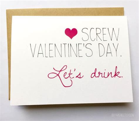 Celebrate valentine's day with the ones you love. Screw Valentine's Day Let's Drink Galentine's | Etsy ...