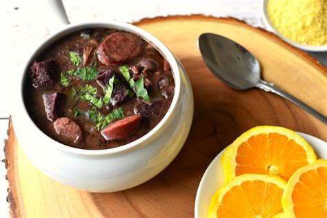 Easy Feijoada Brazilian Black Bean Stew Simple Living Recipes
